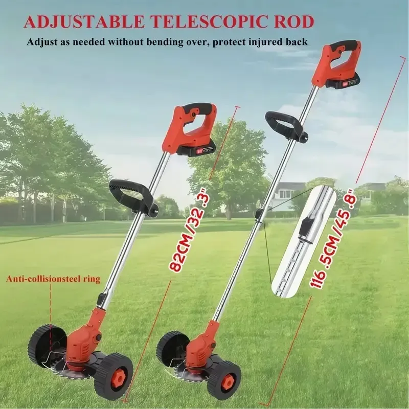 Cordless Electric Weed Wacker Portable Grass 7