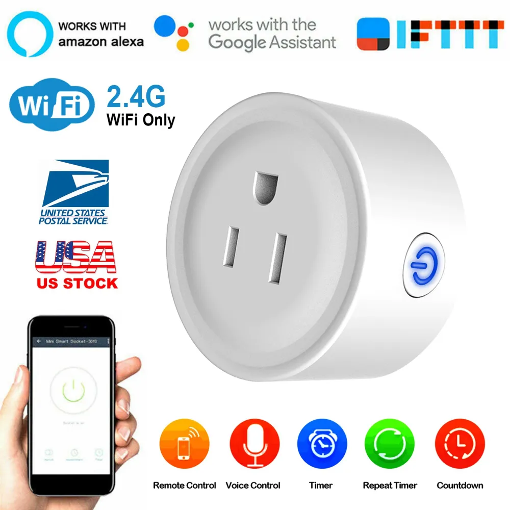 WiFi Smart Plug with Voice Control 9