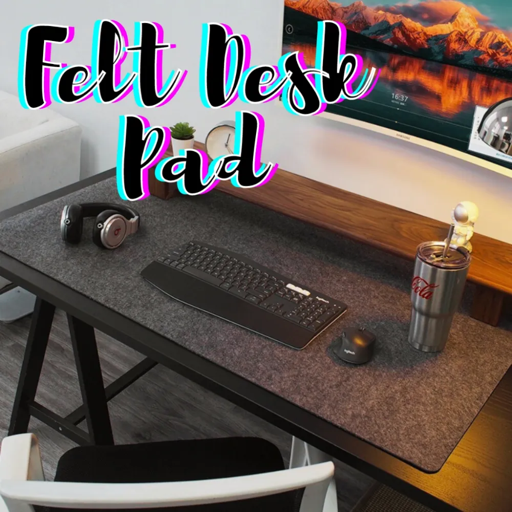 Extended Felt Desk Pad 4