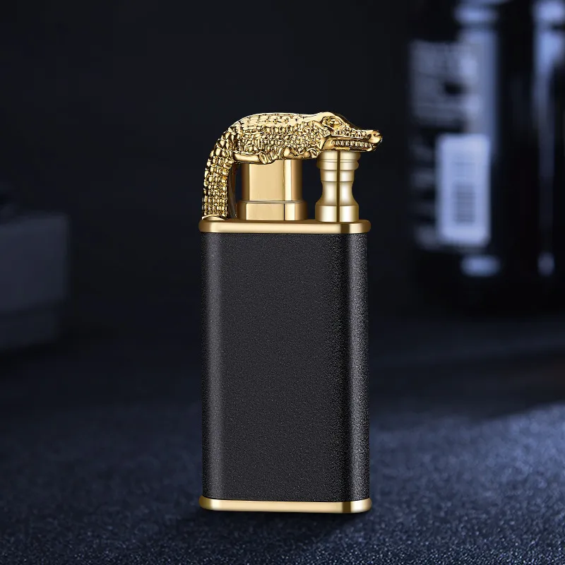 Creative Blue Flame Lighter Dolphin Dragon 7