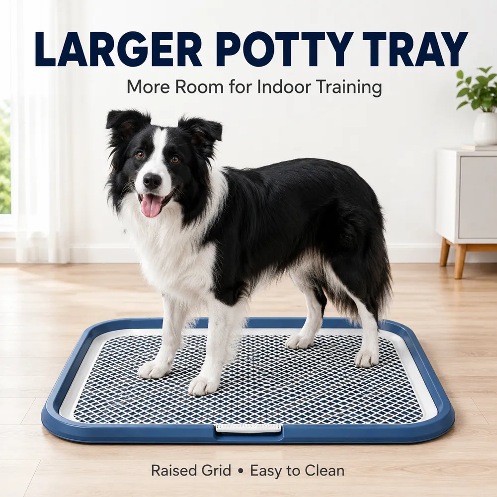 Dog Potty Tray With Removable Grating 8