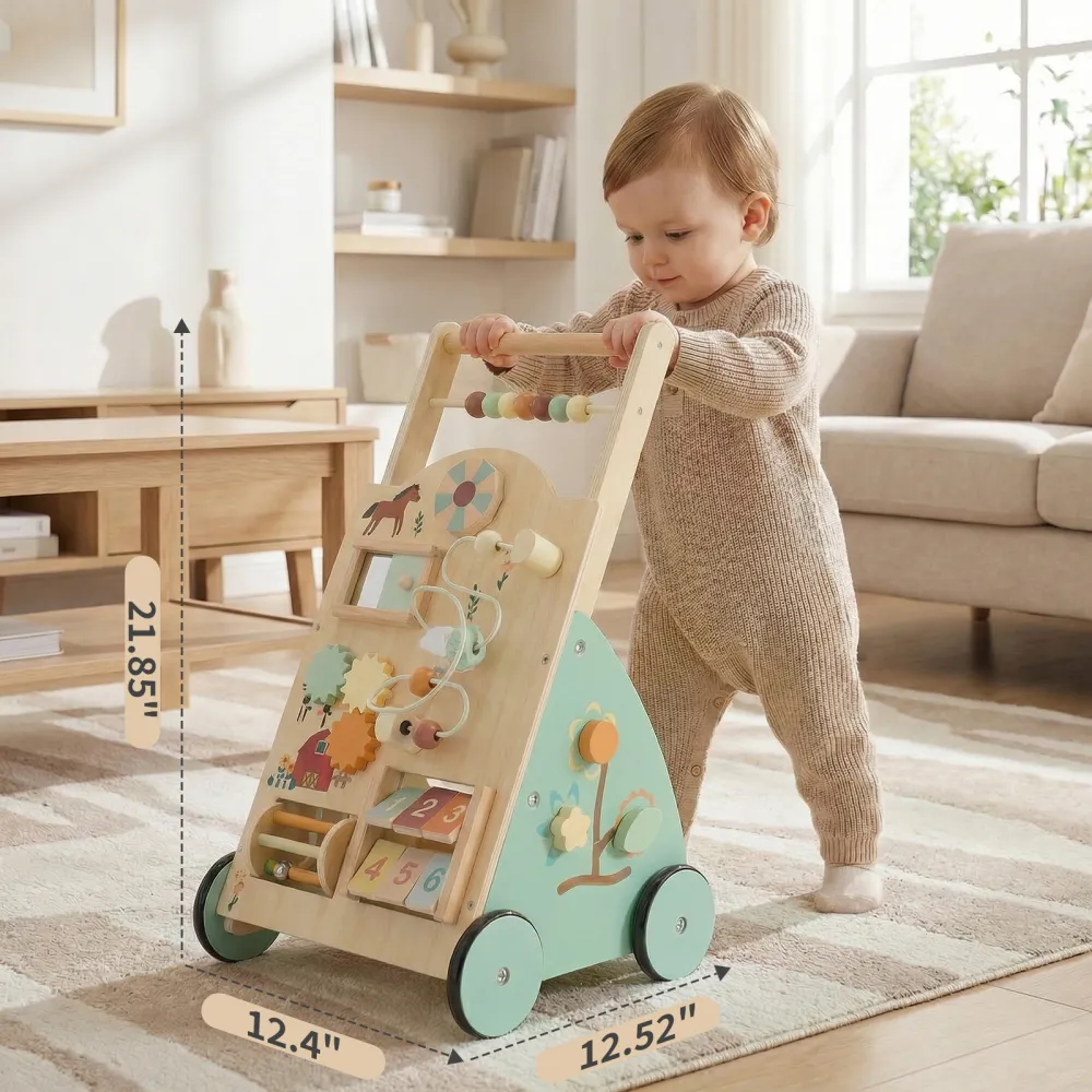 Wooden Baby Walker 3