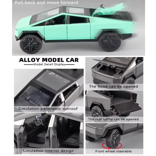Diecast Metal Pickup Truck Toys For Boys Age