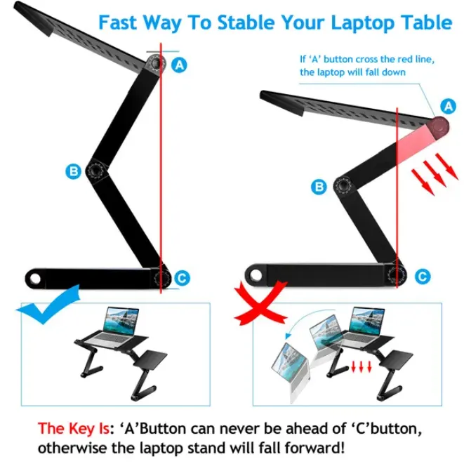 Foldable Laptop Desk 3