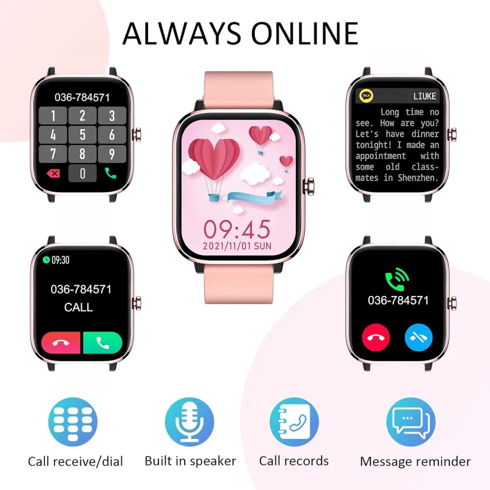 Bluetooth Smart Watch — Fitness Tracker 3