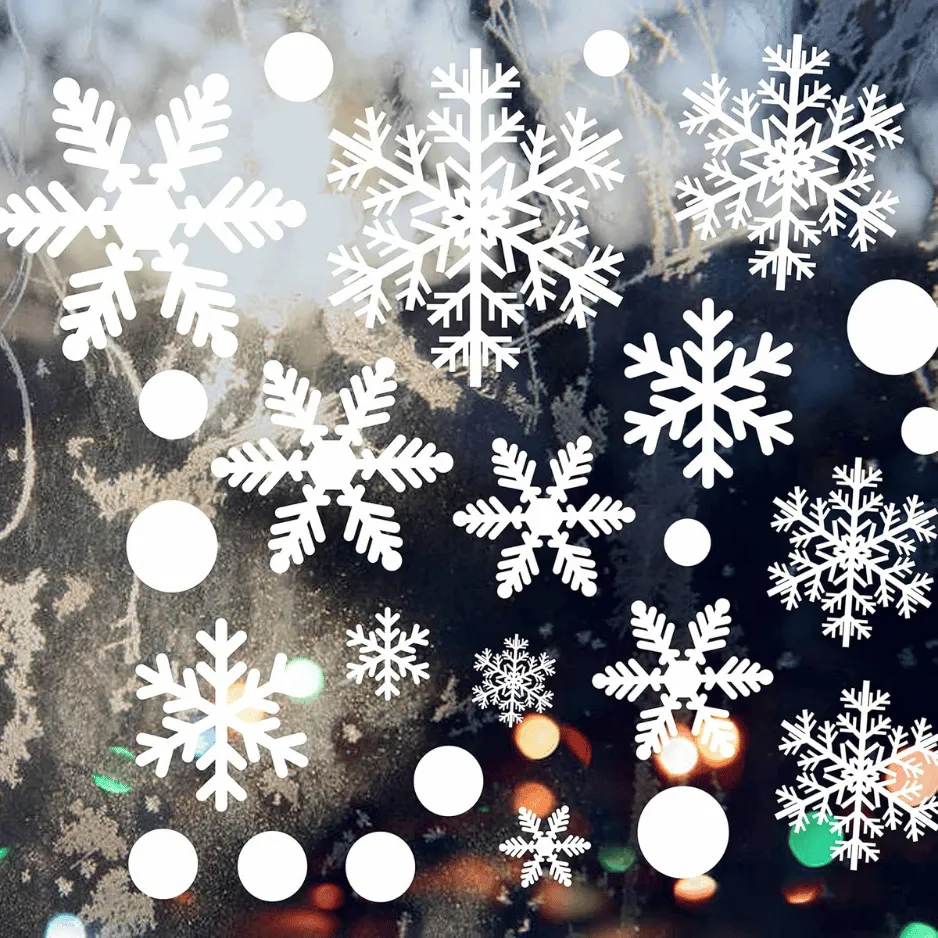 321pcs Christmas Window Decals