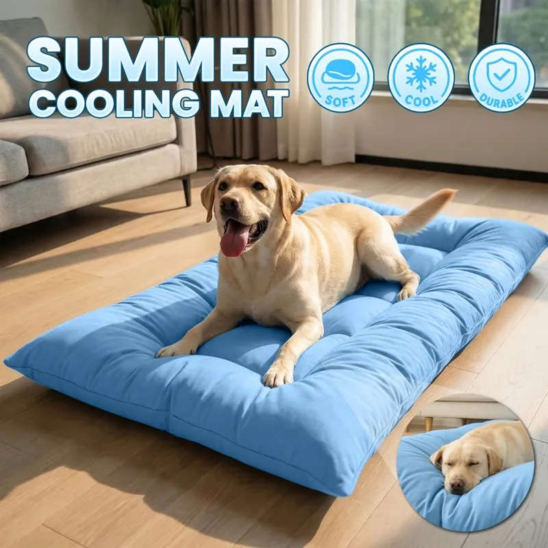 Extra-Large Summer Cooling Mat Dog Sofa Bed 5