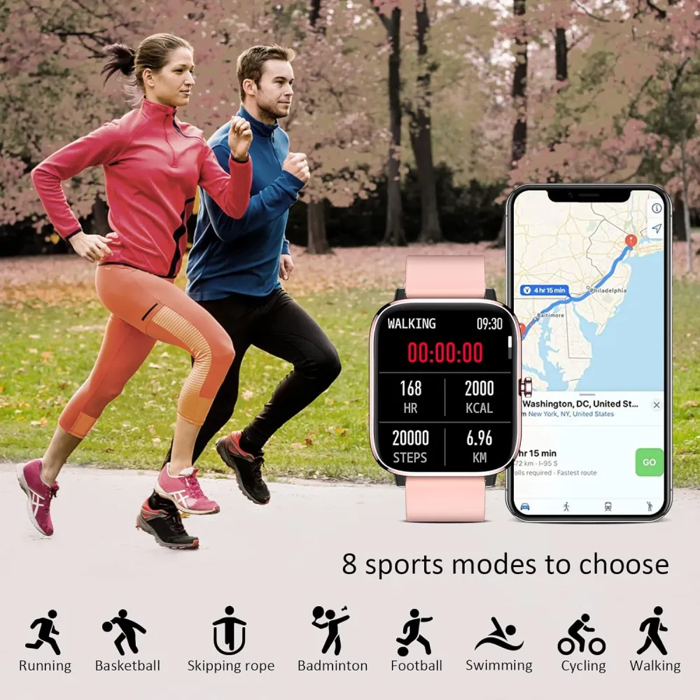 Bluetooth Smart Watch — Fitness Tracker 8