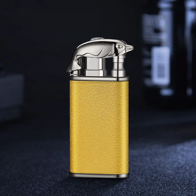 Creative Blue Flame Lighter Dolphin Dragon 28