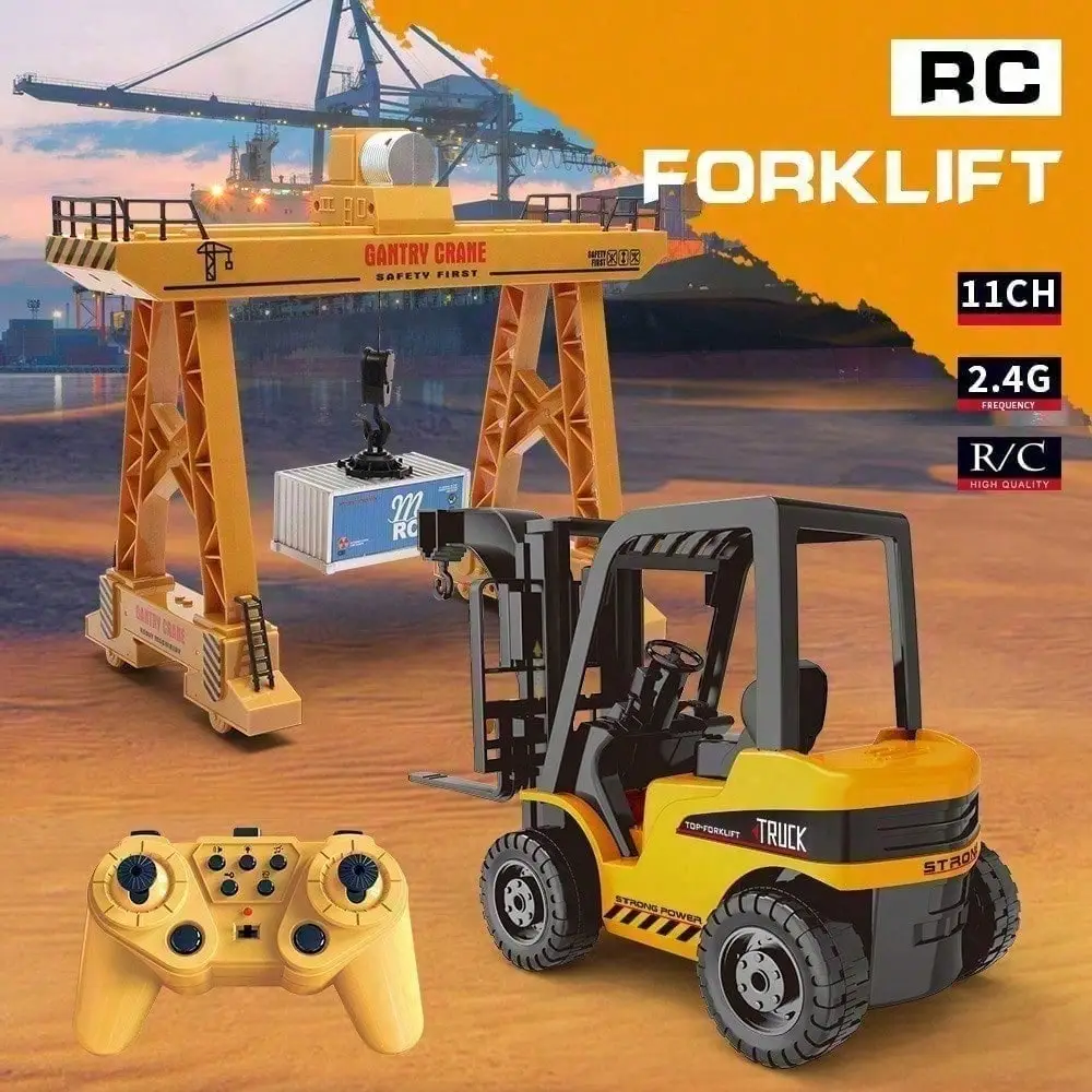11CH 1 18 RC Forklift Toy For Kids 5