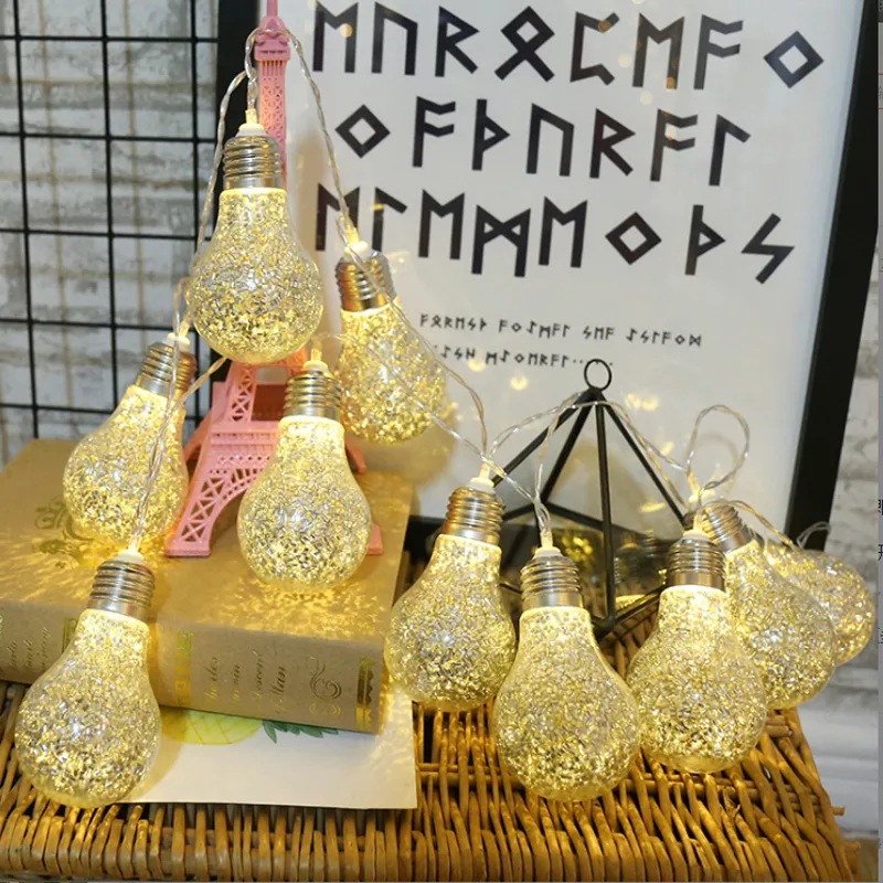 Snow LED Globe String Lights — 6.5 ft 2
