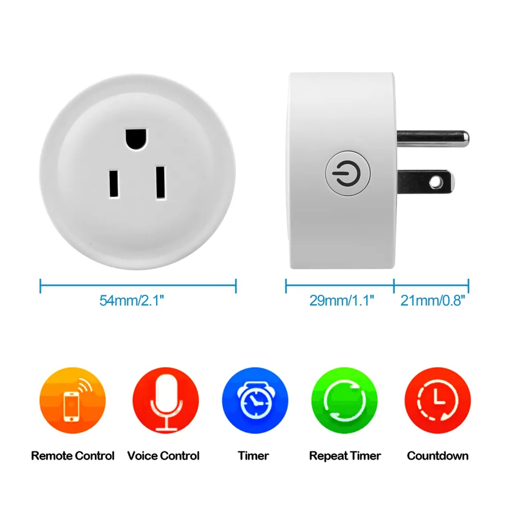 WiFi Smart Plug with Voice Control 3