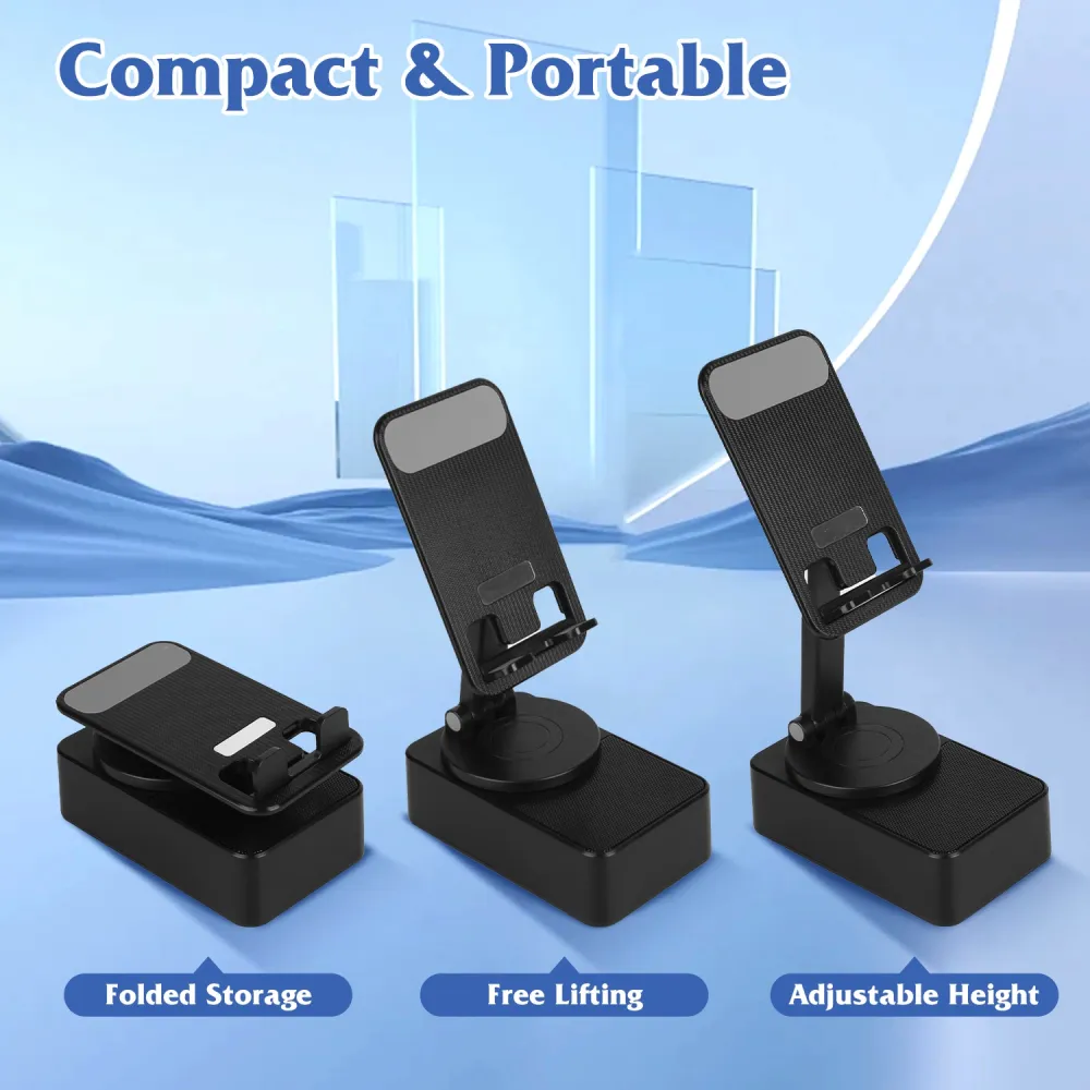 4 In 1 Foldable Wireless Speaker Phone Stand 4