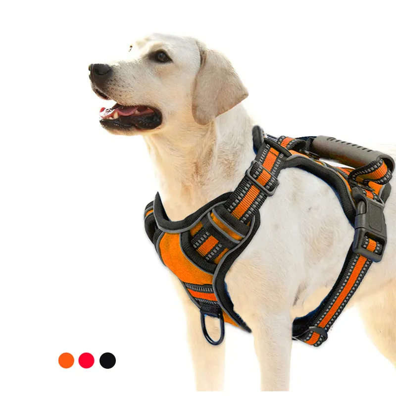 Dog Harness No Pull Breathable Reflective 9