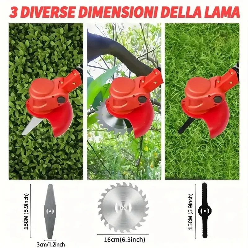 Cordless Electric Weed Wacker Portable Grass 5