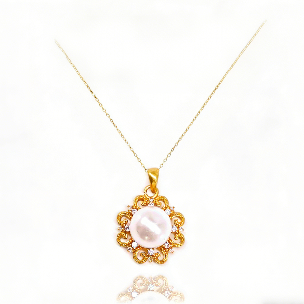 24K Gold SUN Necklace Jewelry Simple Choker