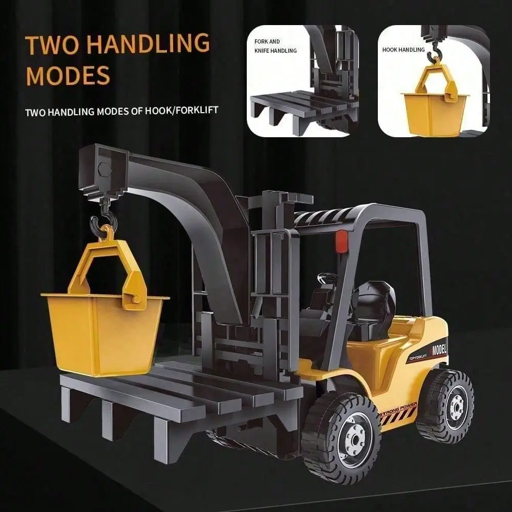 11CH 1 18 RC Forklift Toy For Kids 6
