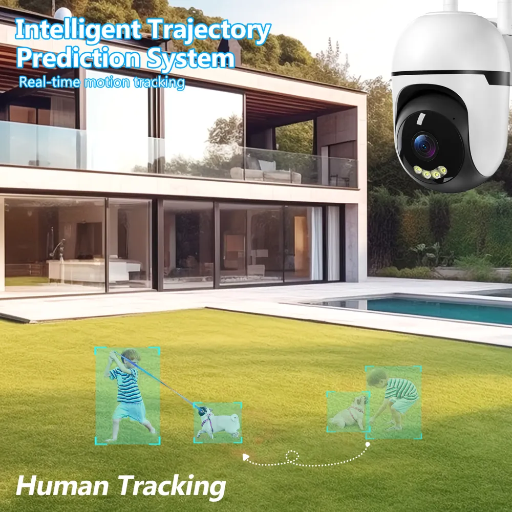 3MP PTZ Wireless Indoor Outdoor Mini Camera 5