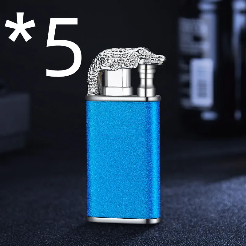 Creative Blue Flame Lighter Dolphin Dragon 8