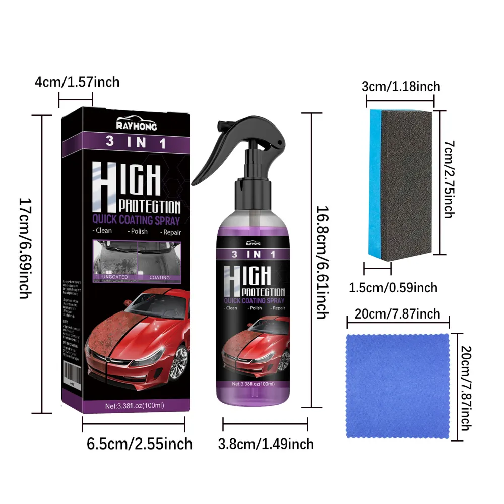 3 In 1 High Protection Quick Car Coating 7