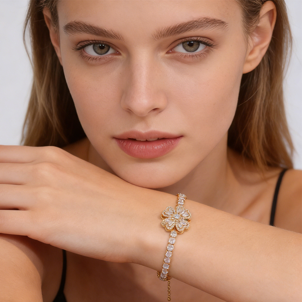 Women Bracelets Sterling Infinity Heart