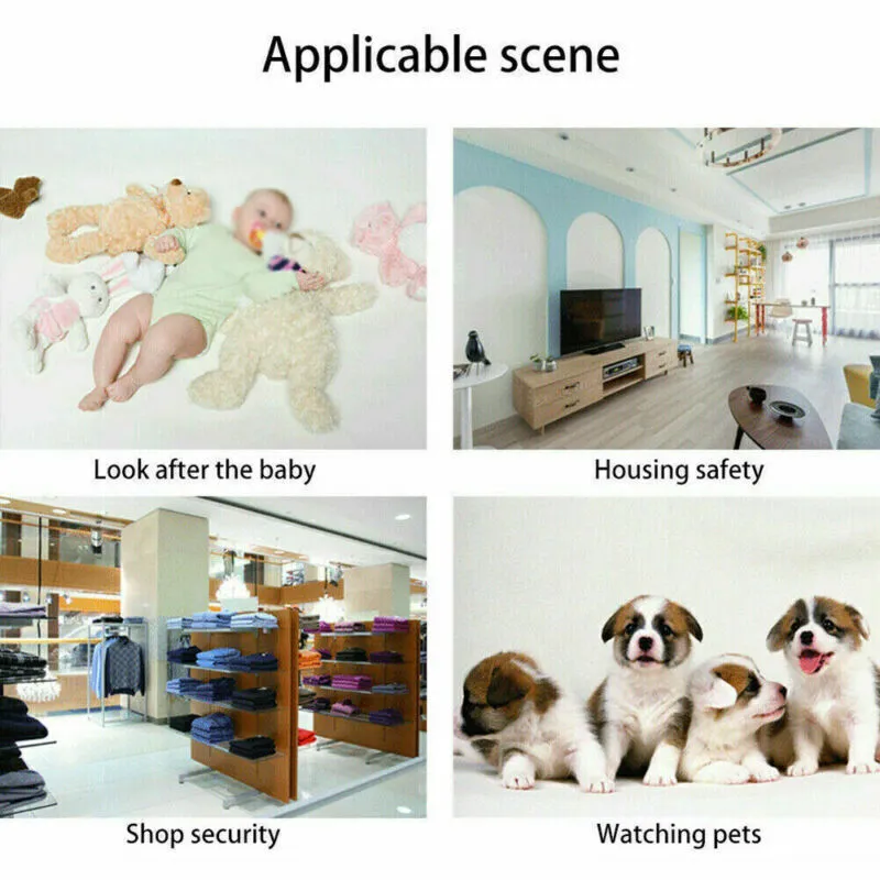 Camera WiFi 1080P Wireless IR Indoor Outdoor 7