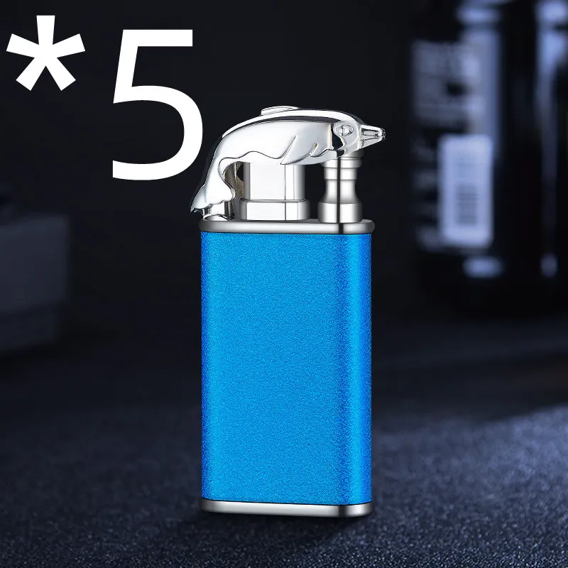 Creative Blue Flame Lighter Dolphin Dragon 20
