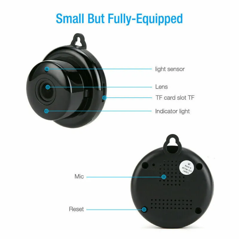 Camera WiFi 1080P Wireless IR Indoor Outdoor 10