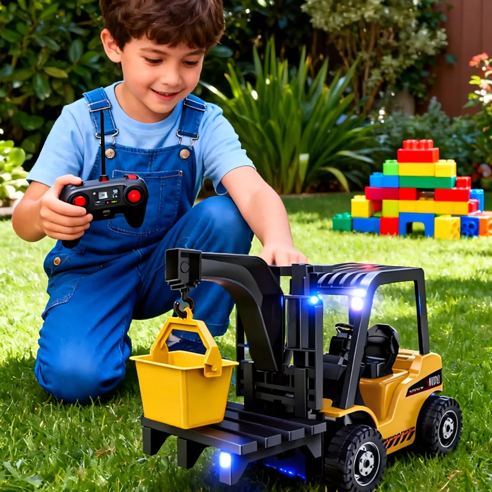11CH 1 18 RC Forklift Toy For Kids 7
