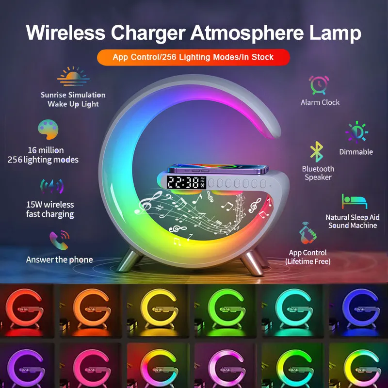 New Intelligent G Shaped LED Lamp Bluetooth 14