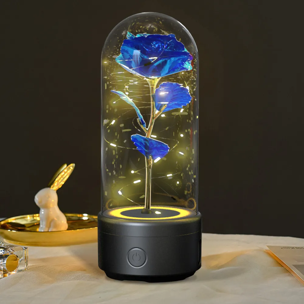 Creative 2 In 1 Rose Flowers LED Light 10