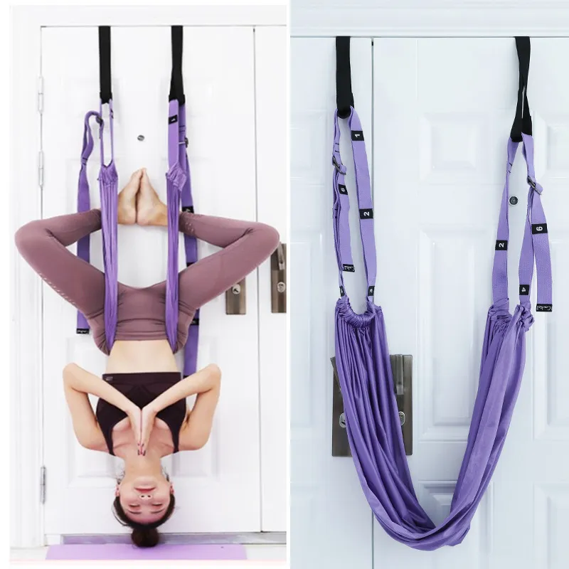 Fitness Hip Stretch Yoga Belt Inverted Rope 7
