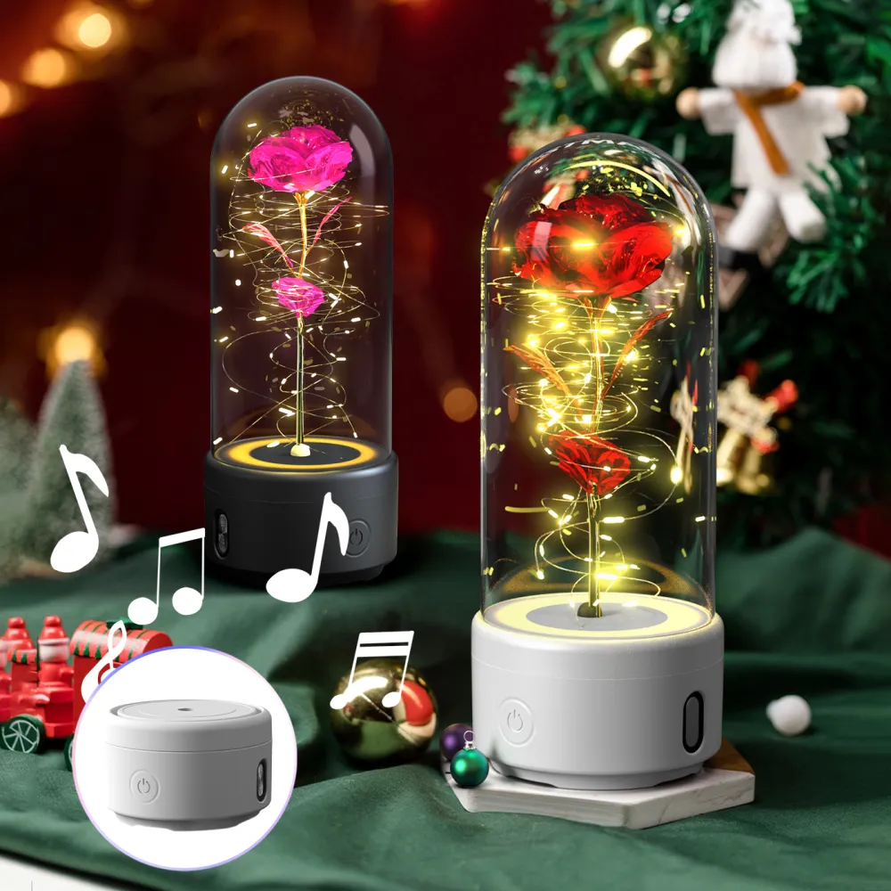 Creative 2 In 1 Rose Flowers LED Light 18