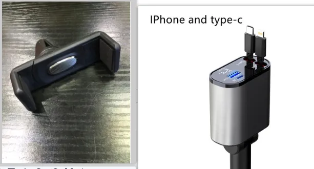 Metal Car Charger 100W Super Fast Charging 9
