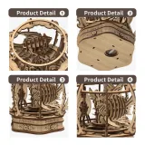 Fashion Simple Oak Oasis Shape Puzzle Toys 6