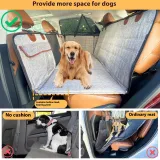 Widened Support Plate Car Dog Bed Rear Seat 4