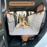 Widened Support Plate Car Dog Bed Rear Seat 1