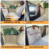 Widened Support Plate Car Dog Bed Rear Seat 9