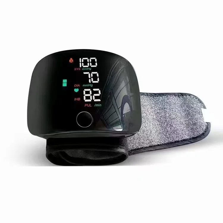 Wrist Sphygmomanometer Rechargeable Blood 1