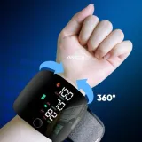 Wrist Sphygmomanometer Rechargeable Blood 4