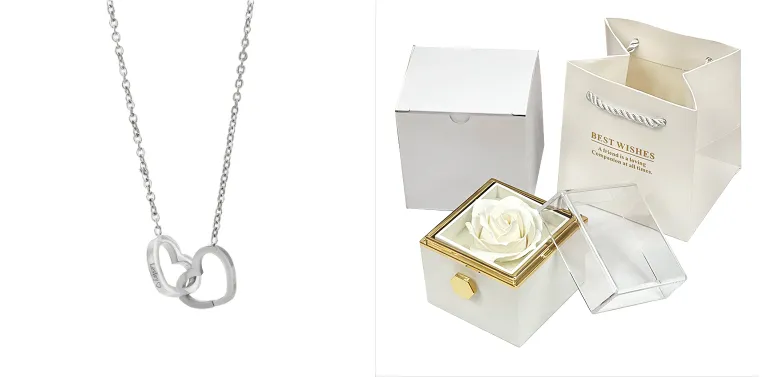 Rotating Soap Flower Rose Gift Box Creative 25