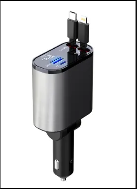 Metal Car Charger 100W Super Fast Charging 1