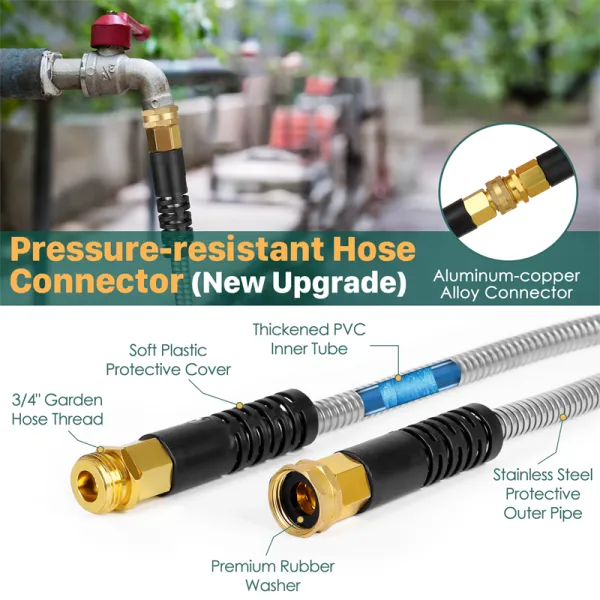 Metal Garden Hose