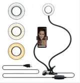 LED Selfie Ring Light for Live Adjustable 5