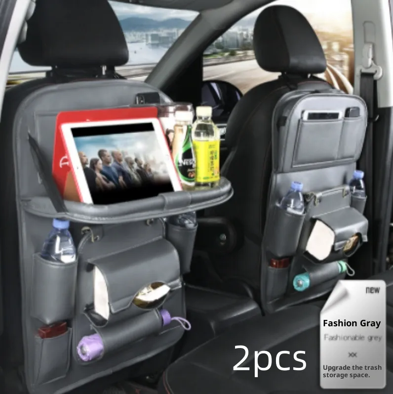 PU Leather Car Seat-Back Organizer 19