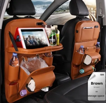 PU Leather Car Seat-Back Organizer 7