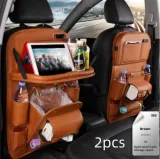 PU Leather Car Seat-Back Organizer 8