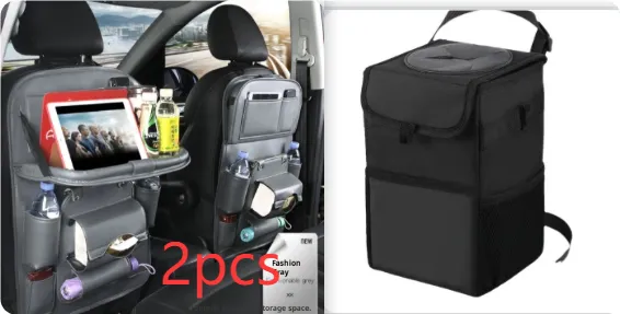 PU Leather Car Seat-Back Organizer 12