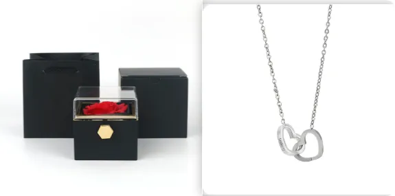 Rotating Soap Flower Rose Gift Box Creative 17