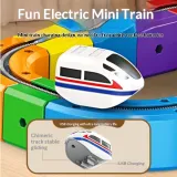 Small Train Track Cube Electric Assembled 8